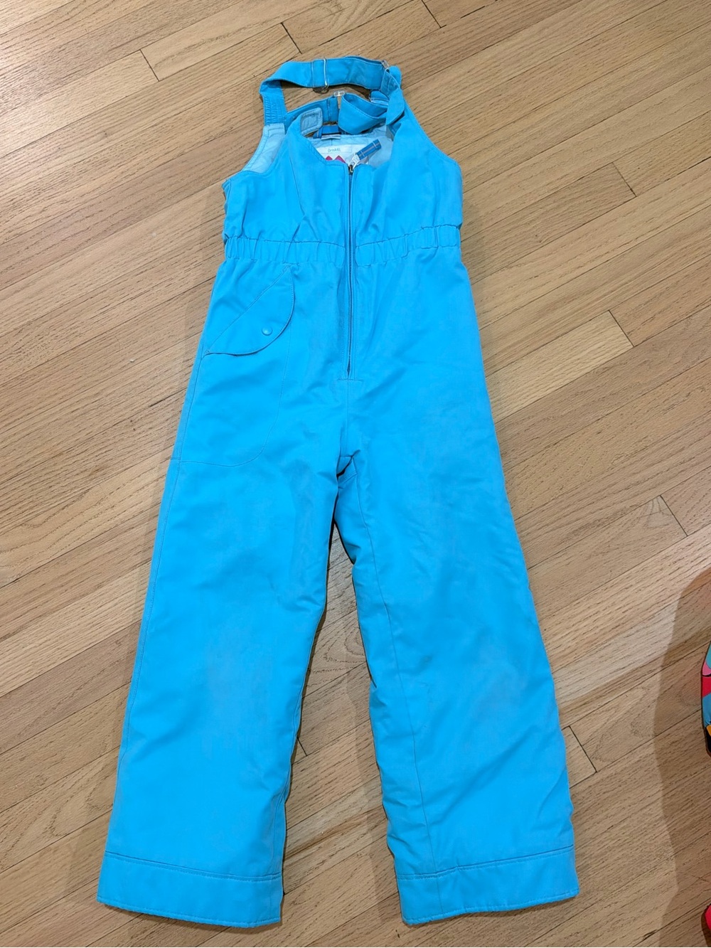 Obermeyer Turquoise Kids Snow Overalls